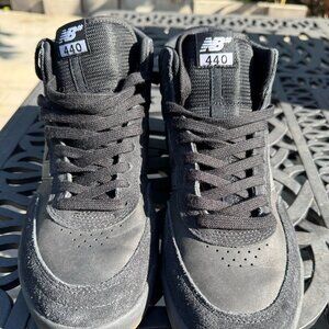 New Balance Numeric 440 Hi Skate Shoes – Men’s WIDE 2E – Black